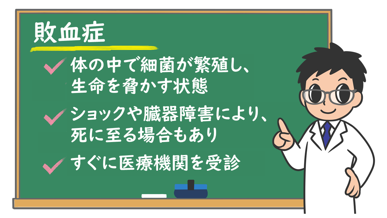敗血症 vs 敗血症性ショック