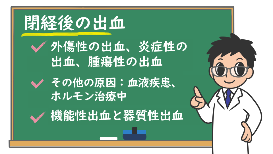 閉経 後 の 出血 異常 なし