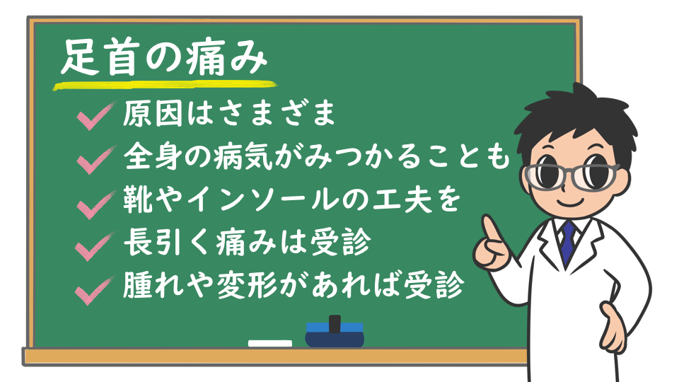 足首の痛み どんな症状 原因やリスクは 自分で対処する方法は どんなときに医療機関を受診すればいいの 株式会社プレシジョン