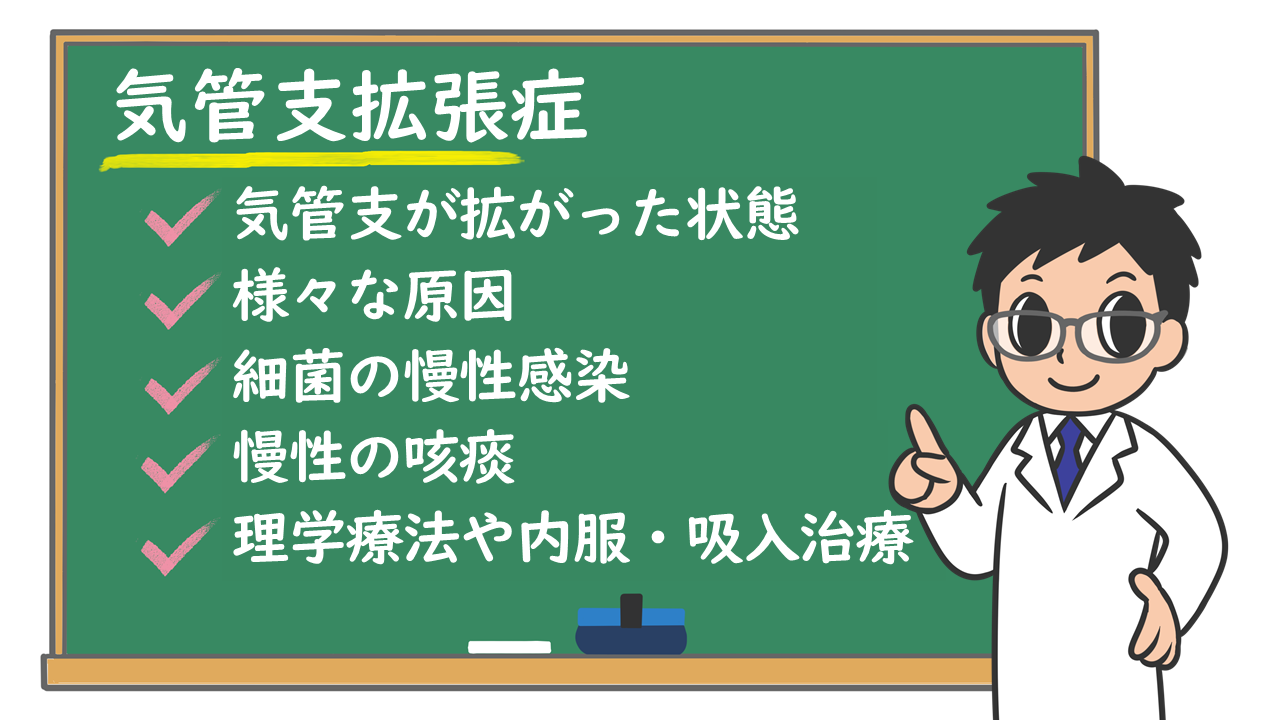 気管支拡張症 原因は 症状は 検査は 治療は 完治できるの 株式会社プレシジョン