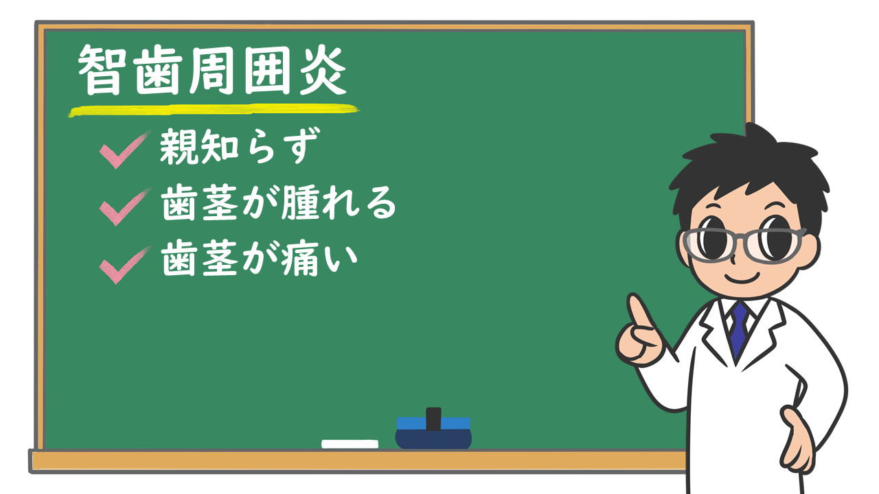 智歯周囲炎 親知らず 痛むし腫れるんだけど 抜歯は必要 抜歯の費用は 株式会社プレシジョン