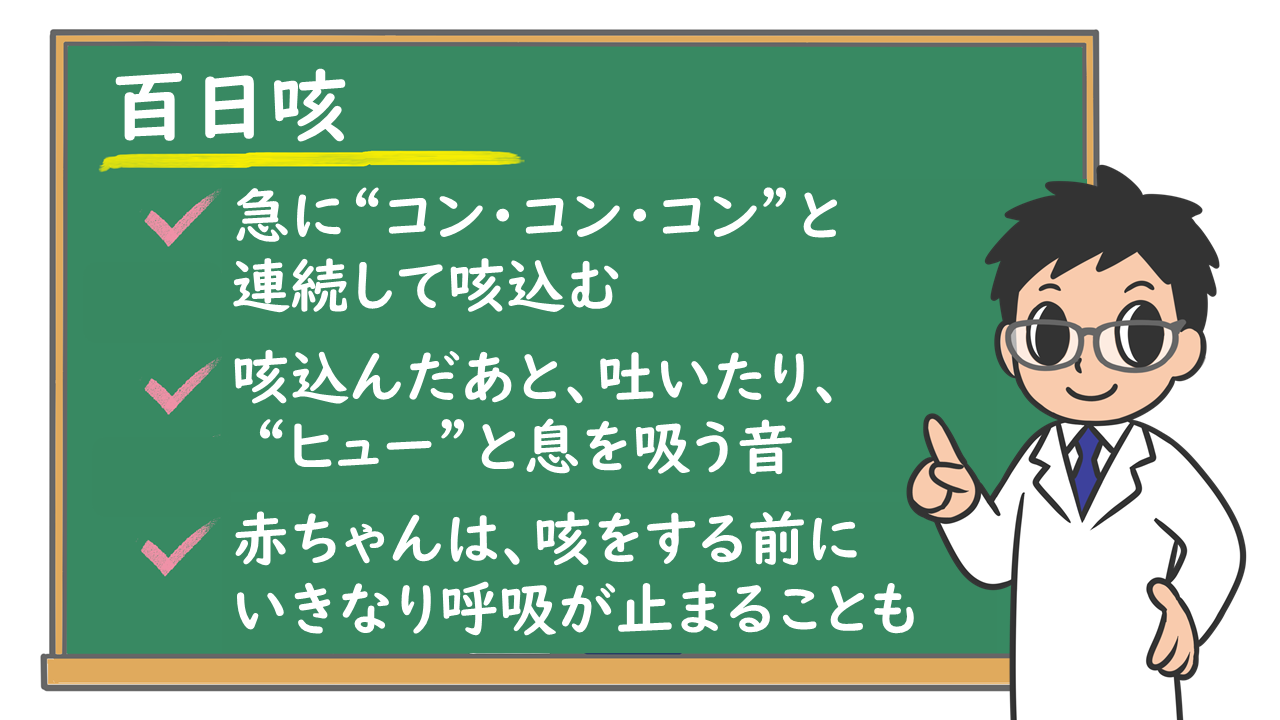 百日咳の診断と治療