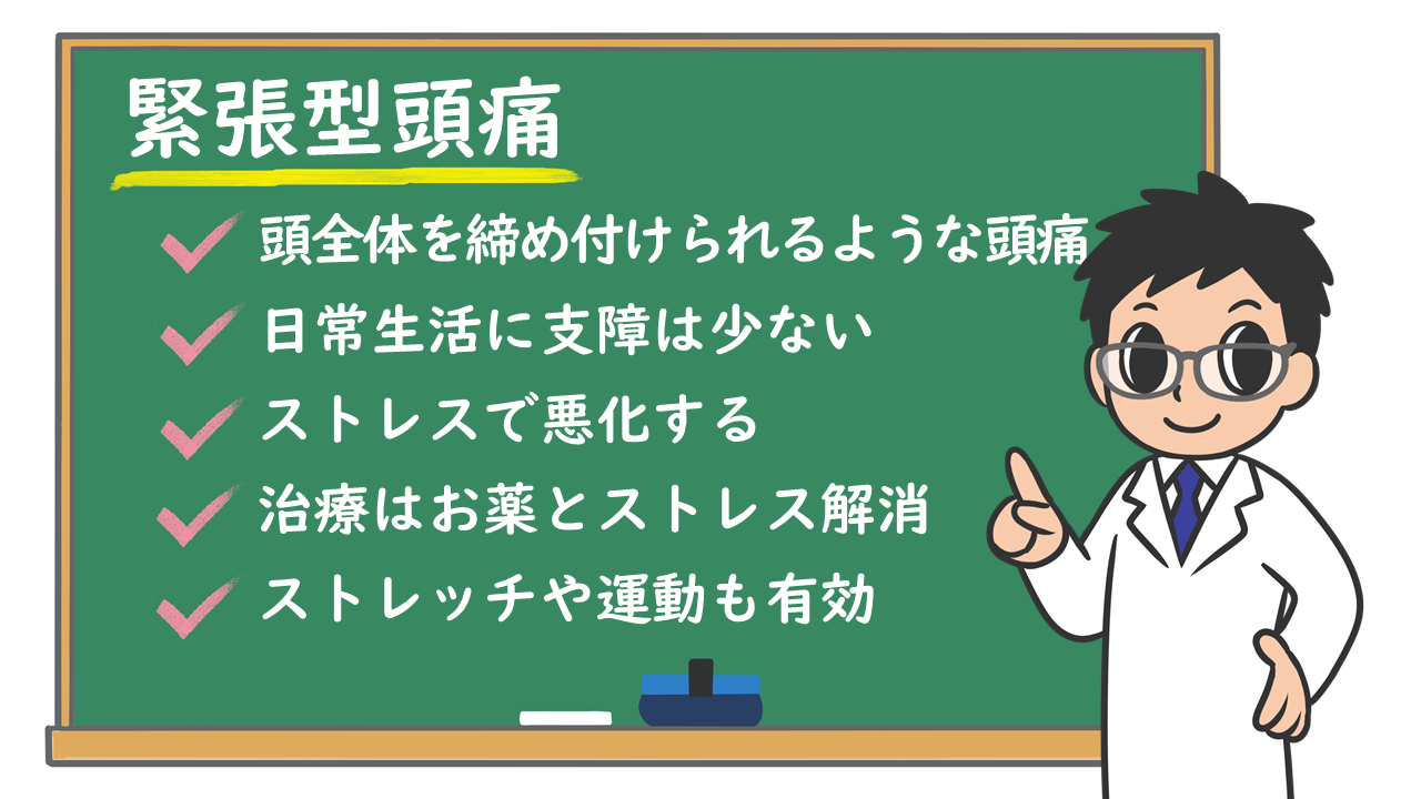 頭痛 方 型 緊張 治し