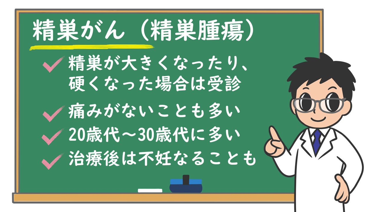 精巣がん 症状は ステージとは 検査は 治療は 完治できる 後遺症は 株式会社プレシジョン