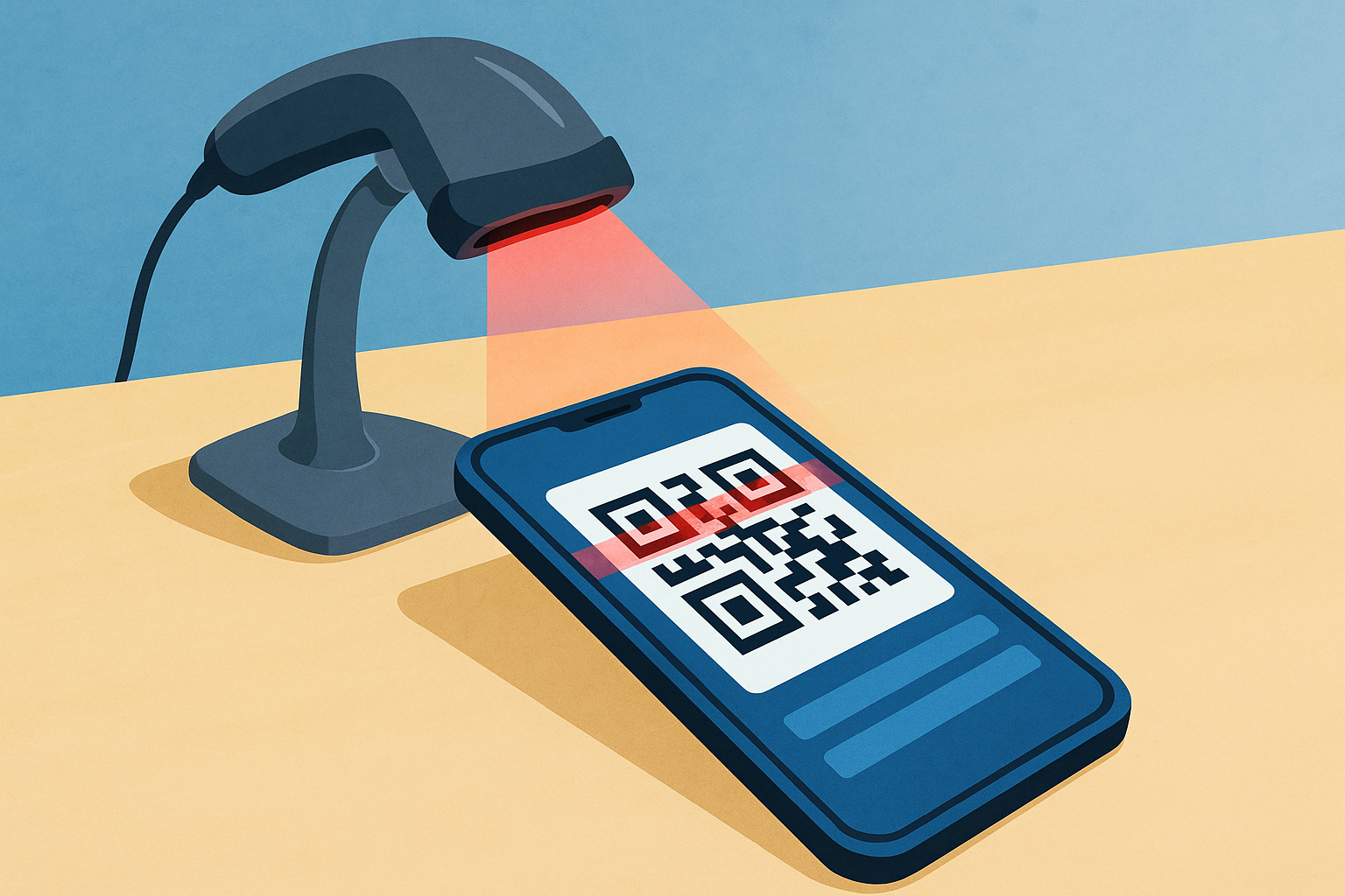 QRコードを読み取る