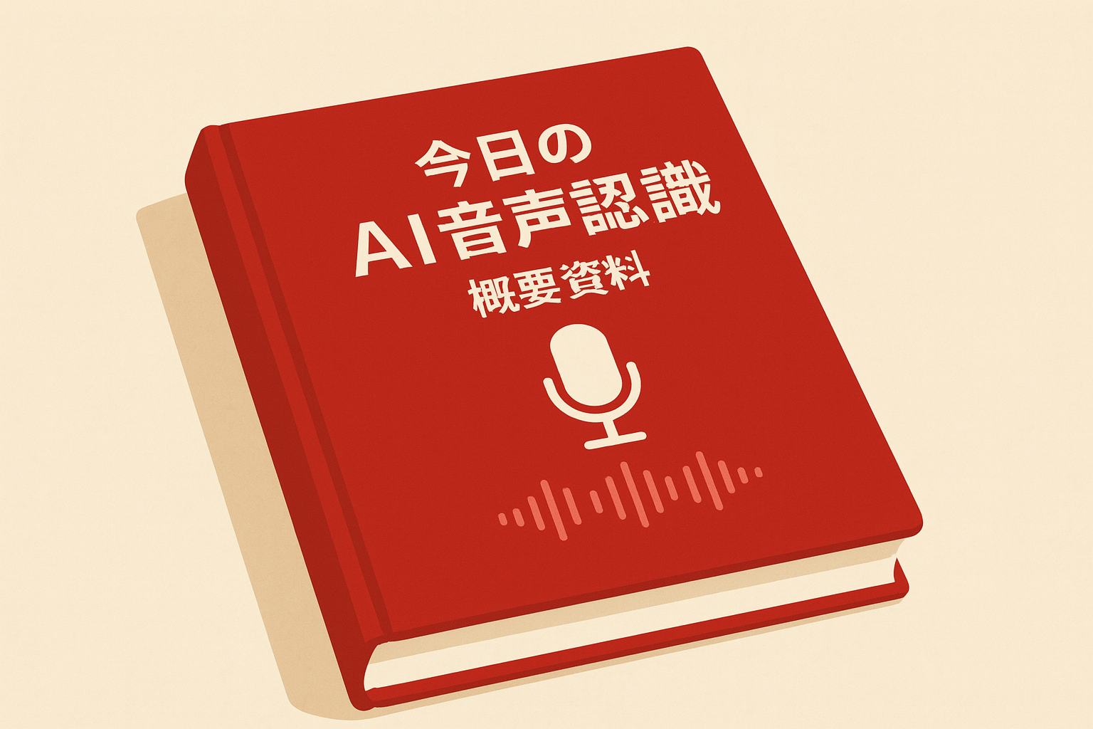 今日のAI音声認識 概要資料