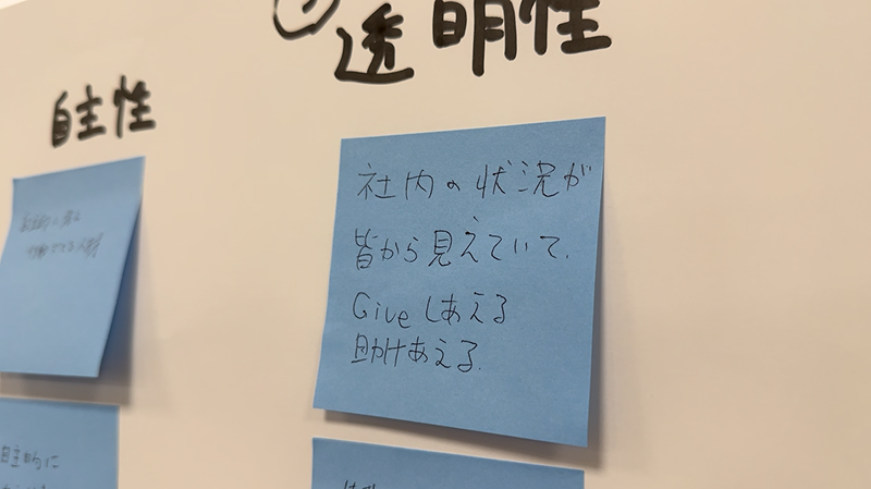 「社会から求められ影響を与えられる会社」